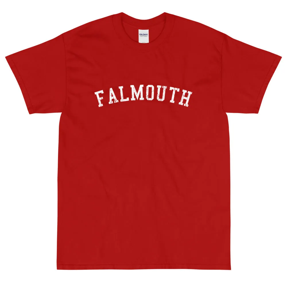 Falmouth Cape Cod Short Sleeve T-Shirt Vintage Look