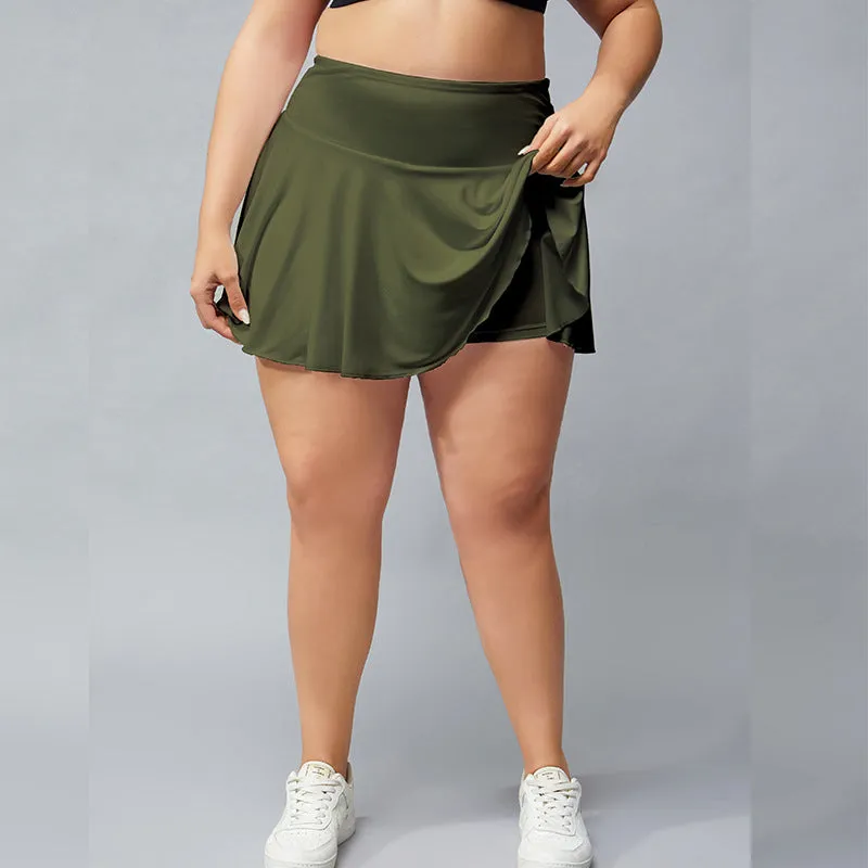 Filhot™ High-waisted Stretchy Athletic Skirts With Pockets For Summer