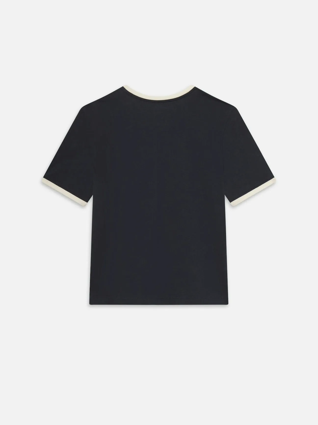 Frame The Ringer Baby Tee in Navy Multi