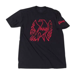 Gibson Firebird T Shirt - Black - Medium