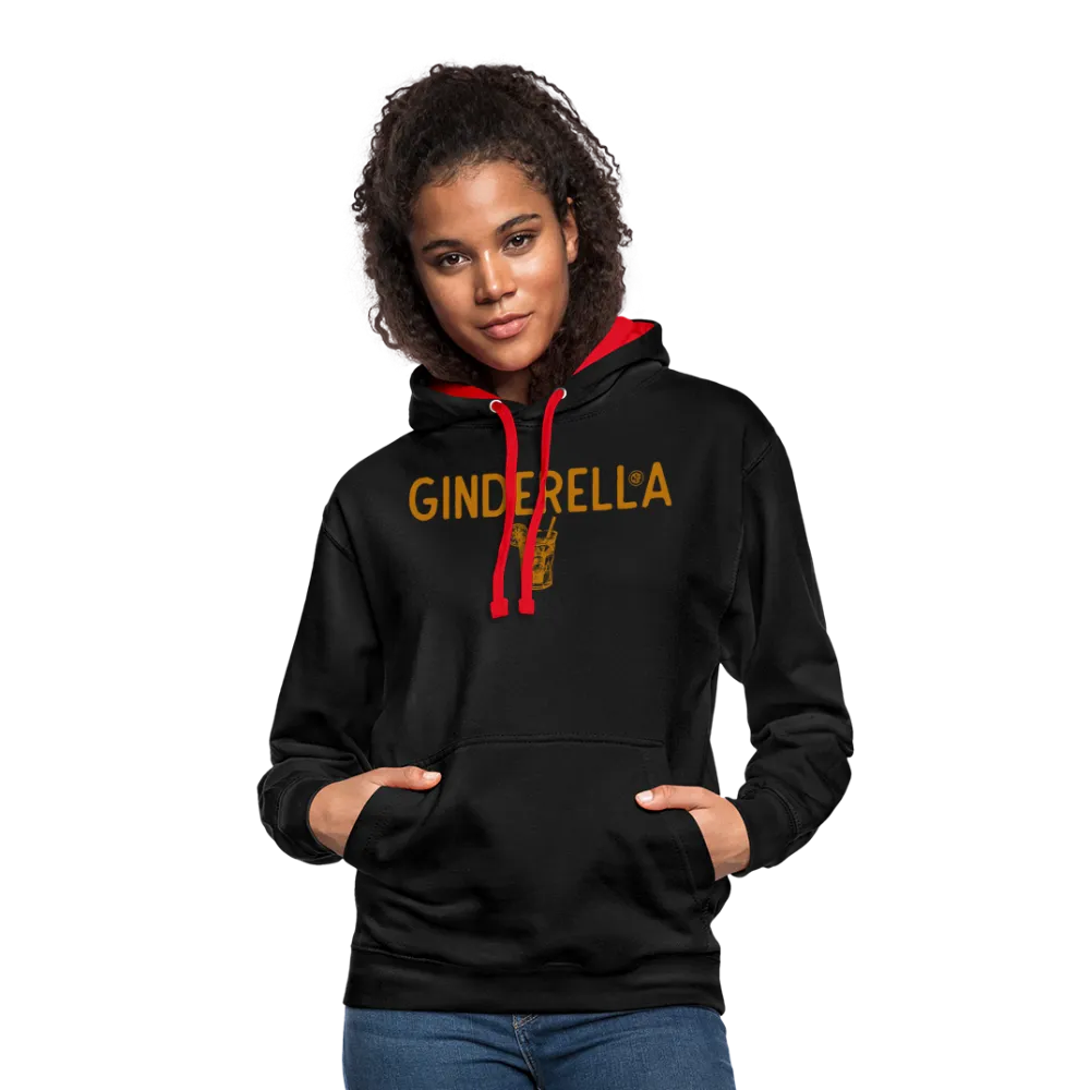 Ginderella - Kontrast-Hoodie