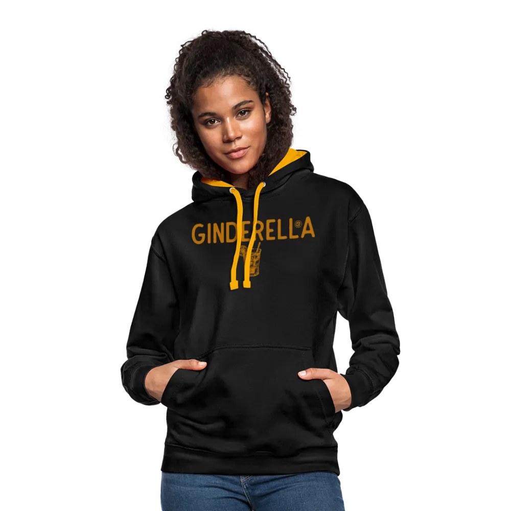 Ginderella - Kontrast-Hoodie