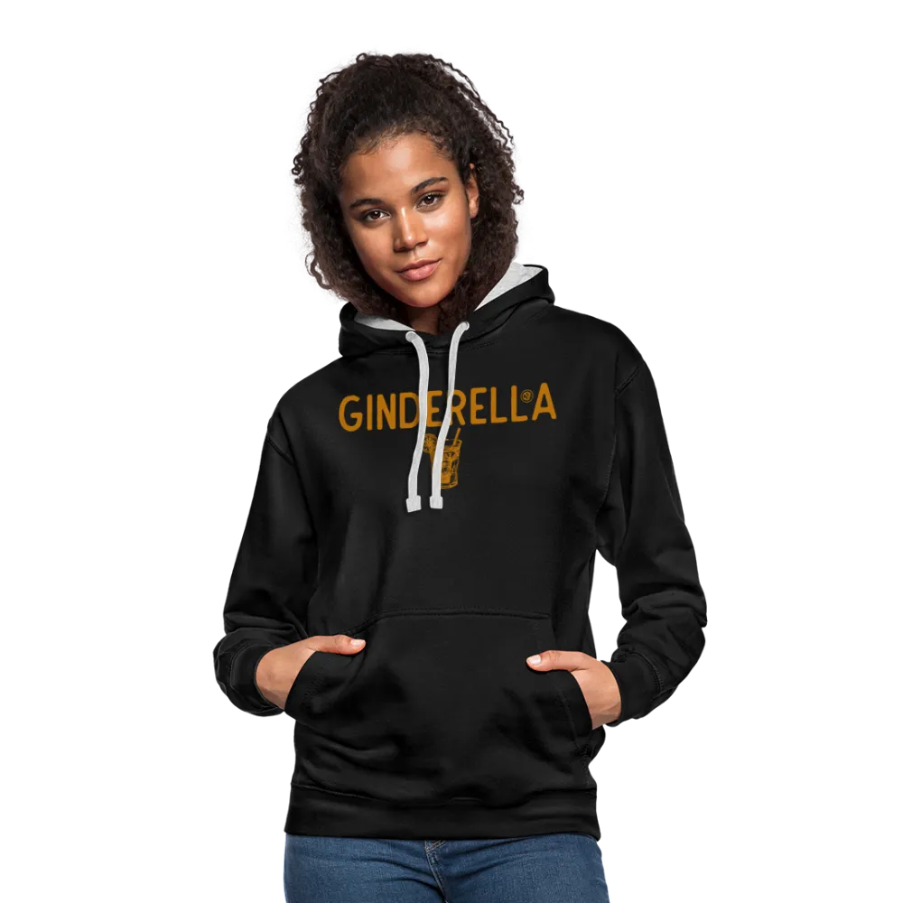 Ginderella - Kontrast-Hoodie