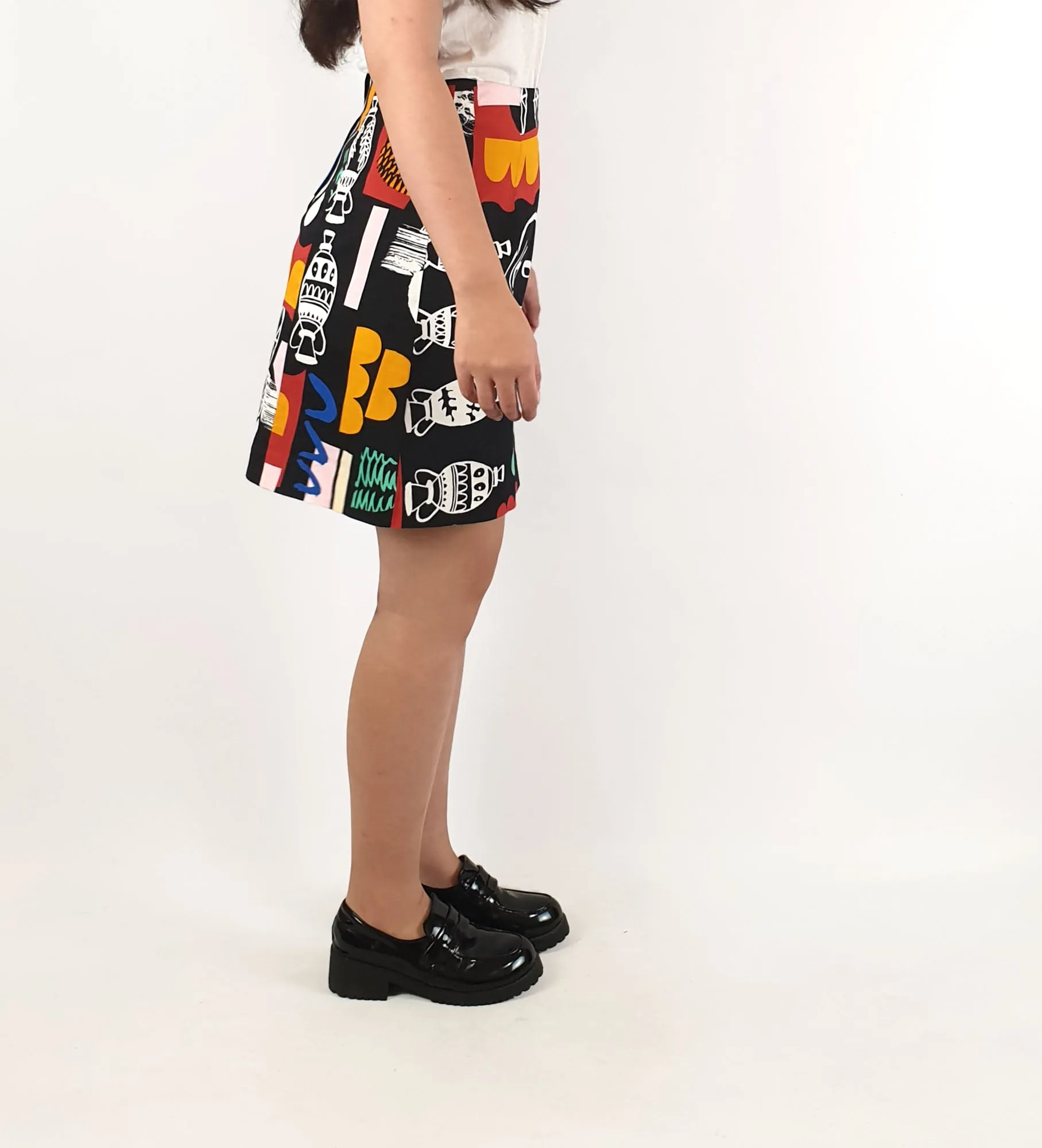 Gorman   Claire Johnson unique print skirt size 6