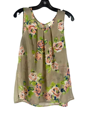 Green Top Sleeveless Bobbie Brooks, Size Xl