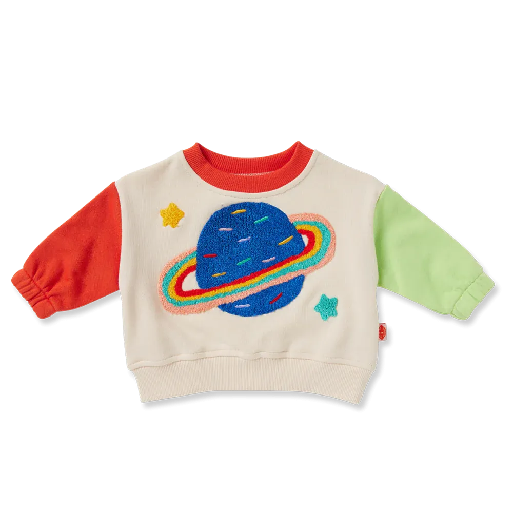 HALCYON NIGHTS ROCKET RIDE SAND SWEATER