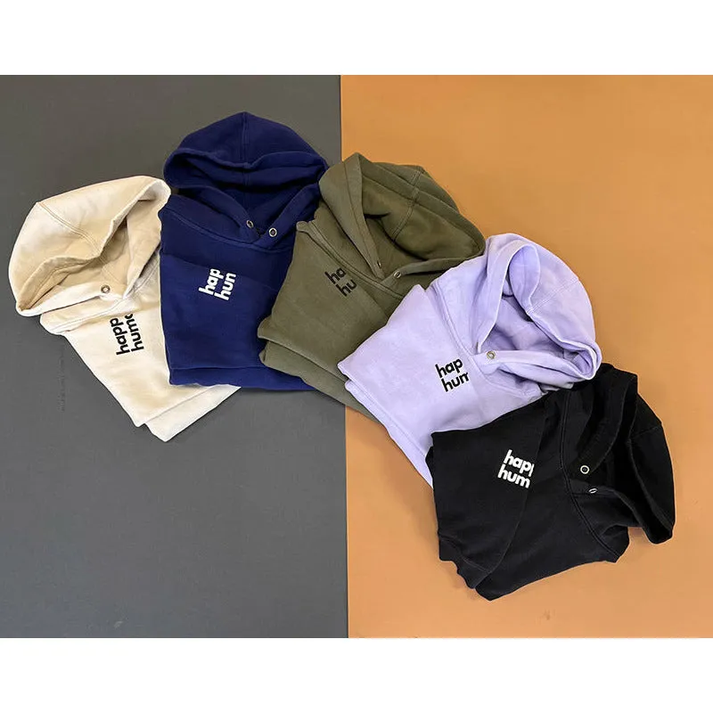 Happy Human Hoodie | Black | Adult