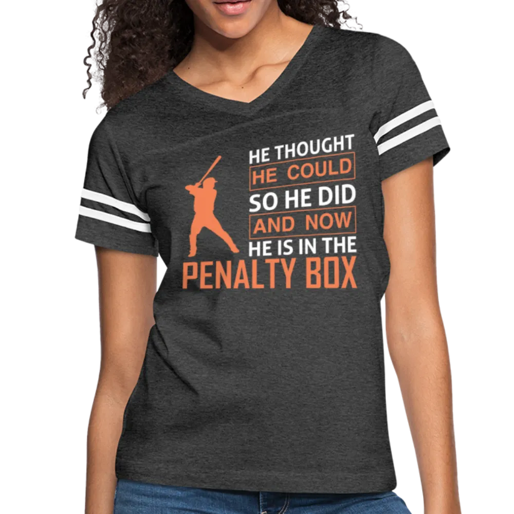 HE THOUGHT HE COULD Women’s Vintage Sport T-Shirt