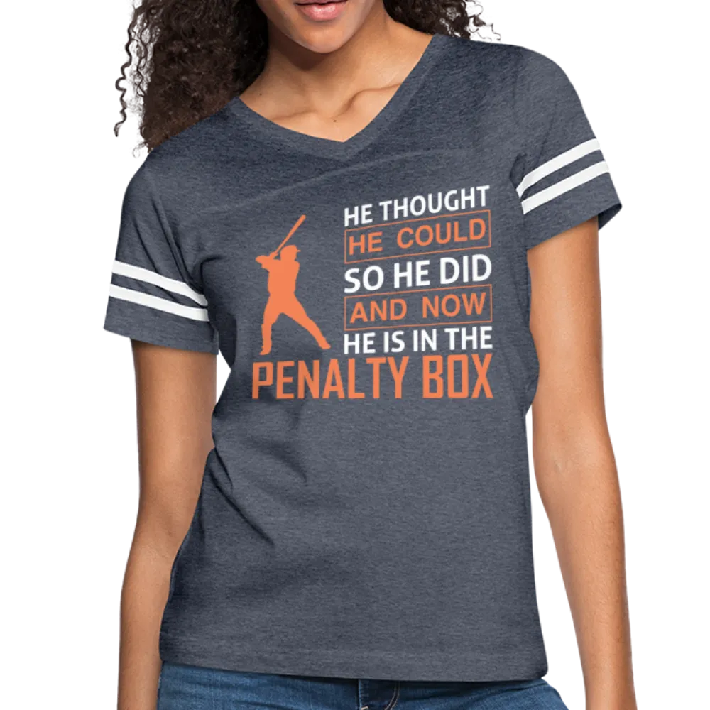 HE THOUGHT HE COULD Women’s Vintage Sport T-Shirt