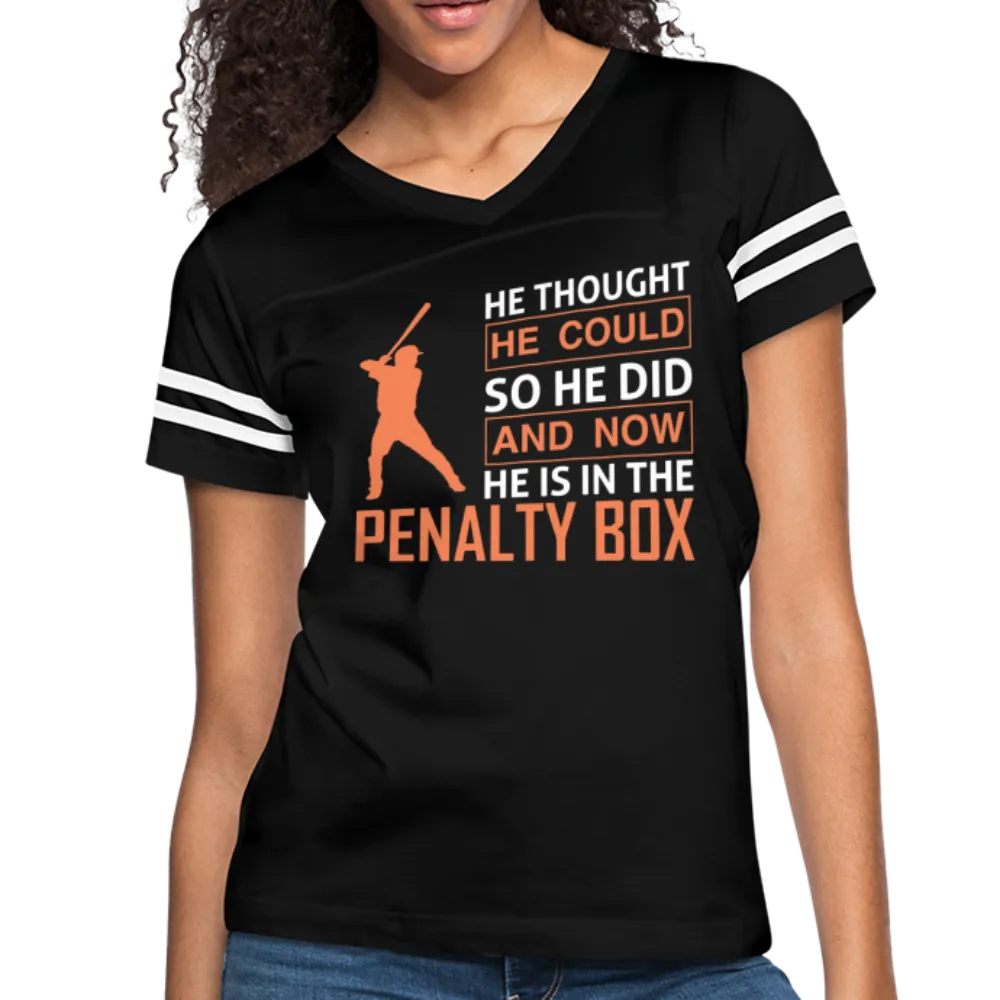 HE THOUGHT HE COULD Women’s Vintage Sport T-Shirt