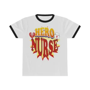Hero Nurse Unisex Ringer Tee - T-shirt