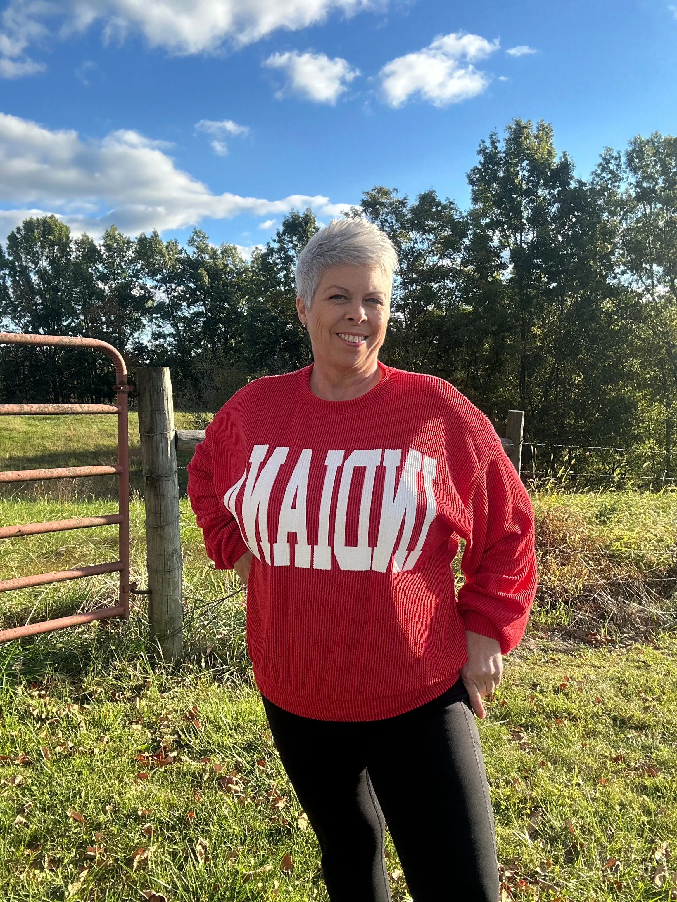 INDIANA OVERSIZED GAMEDAY CREWNECK