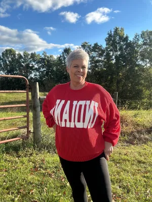 INDIANA OVERSIZED GAMEDAY CREWNECK