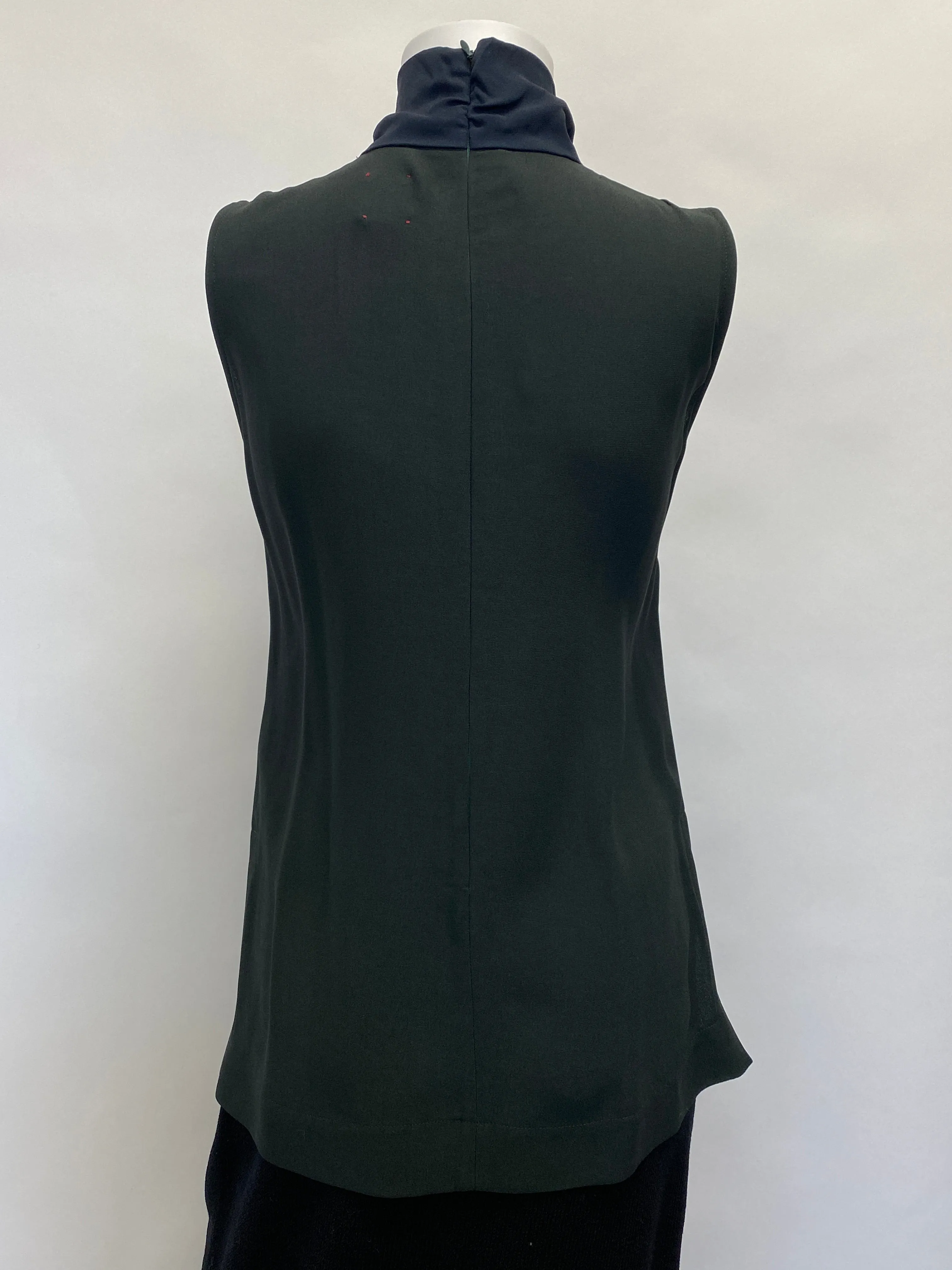 Isola Marras Sleeveless Pussy Bow Blouse