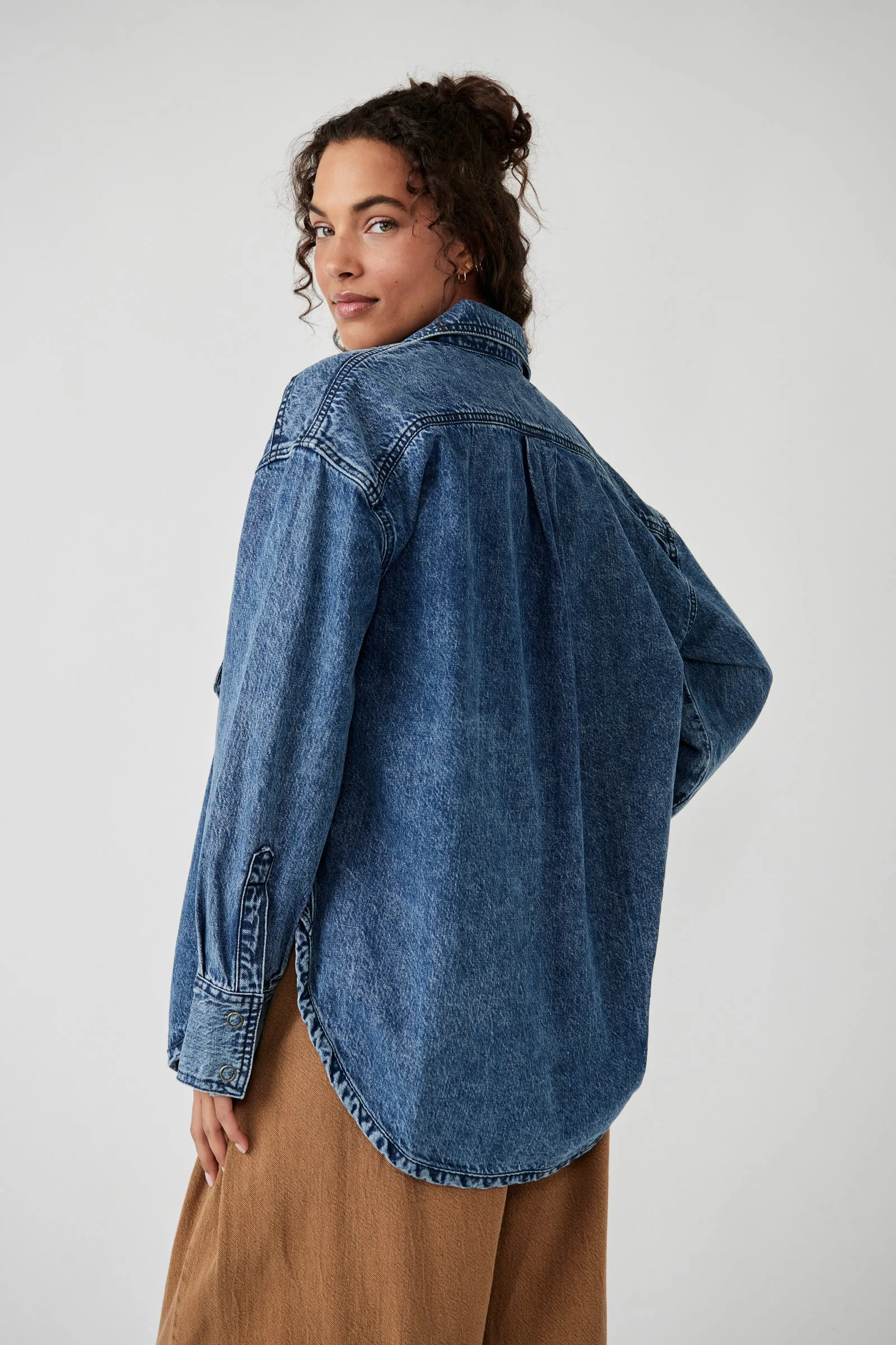 IZZY CARGO DENIM JACKET
