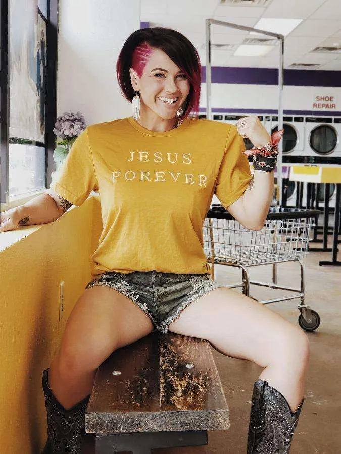 Jesus Forever | Christian T-Shirt | Ruby’s Rubbish®