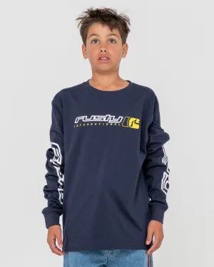 Jetsetter Long Sleeve Graphic Tee Boys
