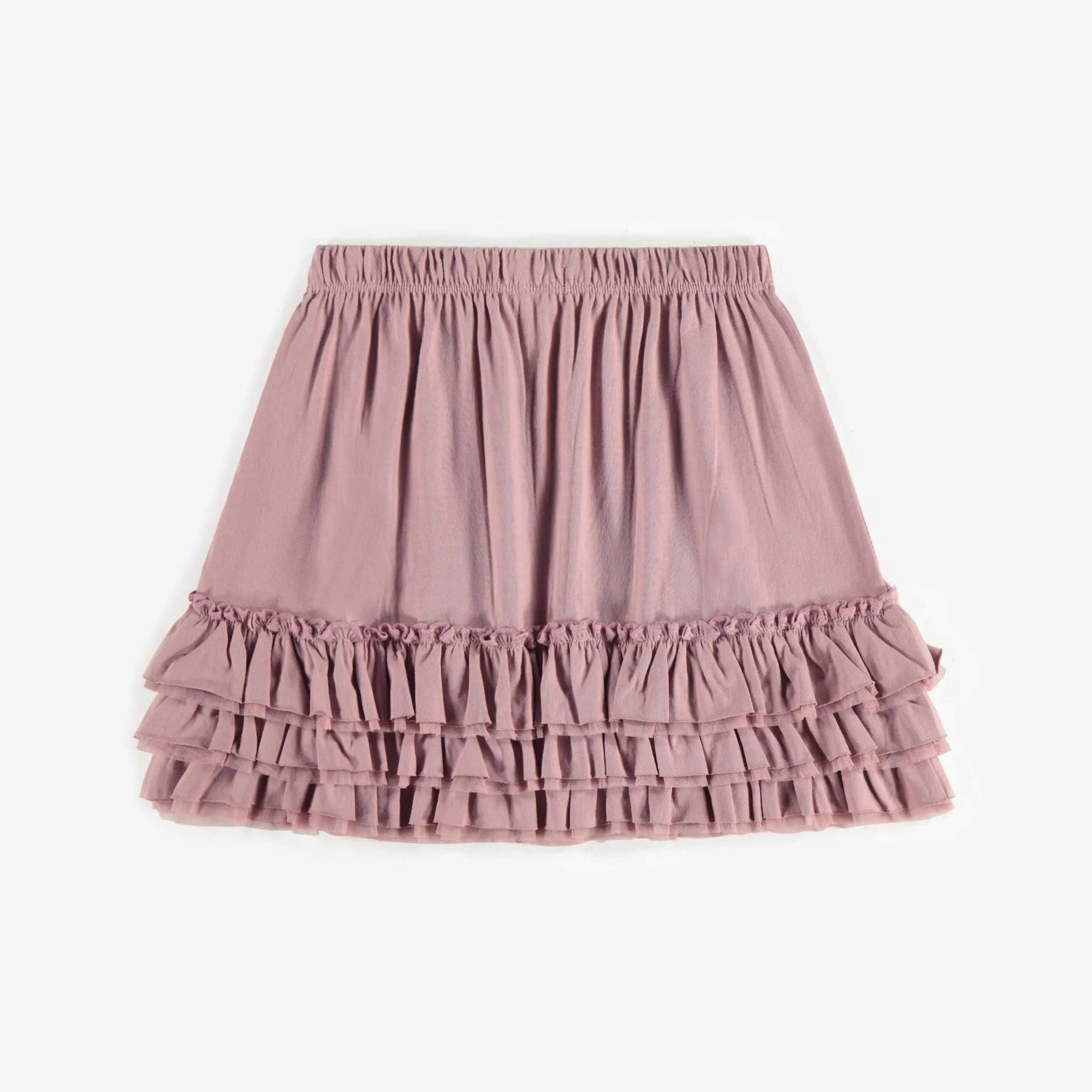 Jupe vieux rose en coton, enfant || Old pink skirt in cotton, child