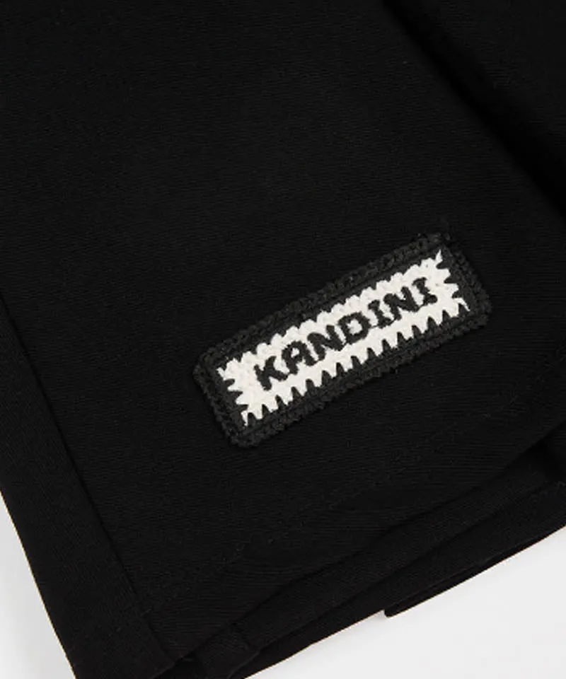 KANDINI Dual Pleat Skirt - Black