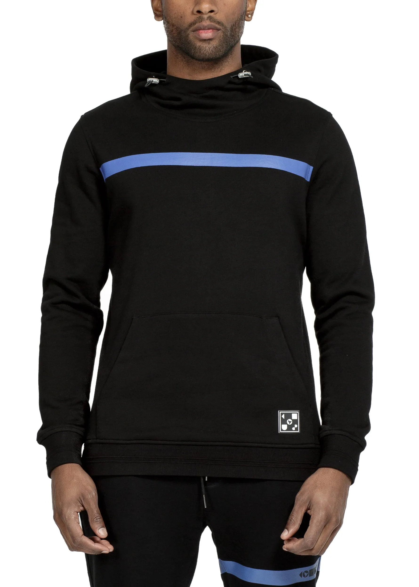 Konus Men's Mock Neck Pull Over Hoodie