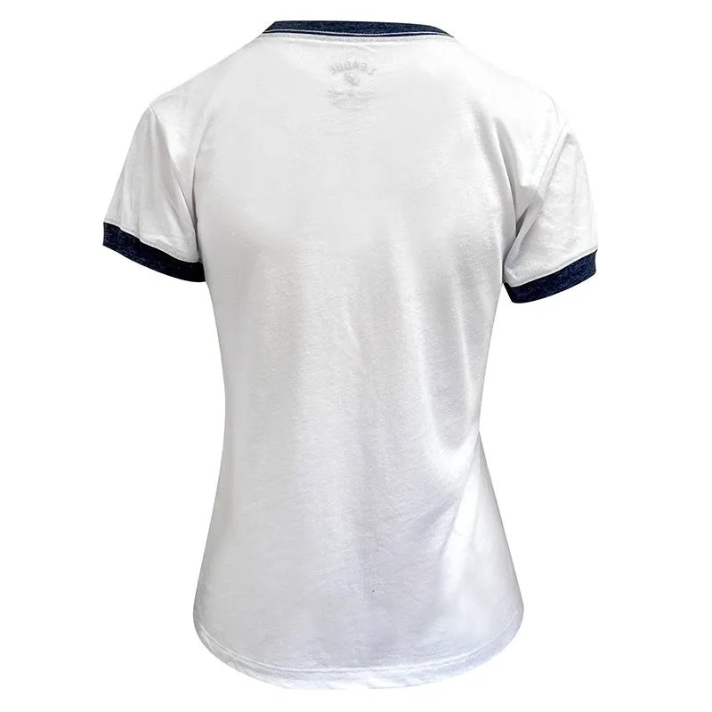 League Ladies Ringer T-Shirt