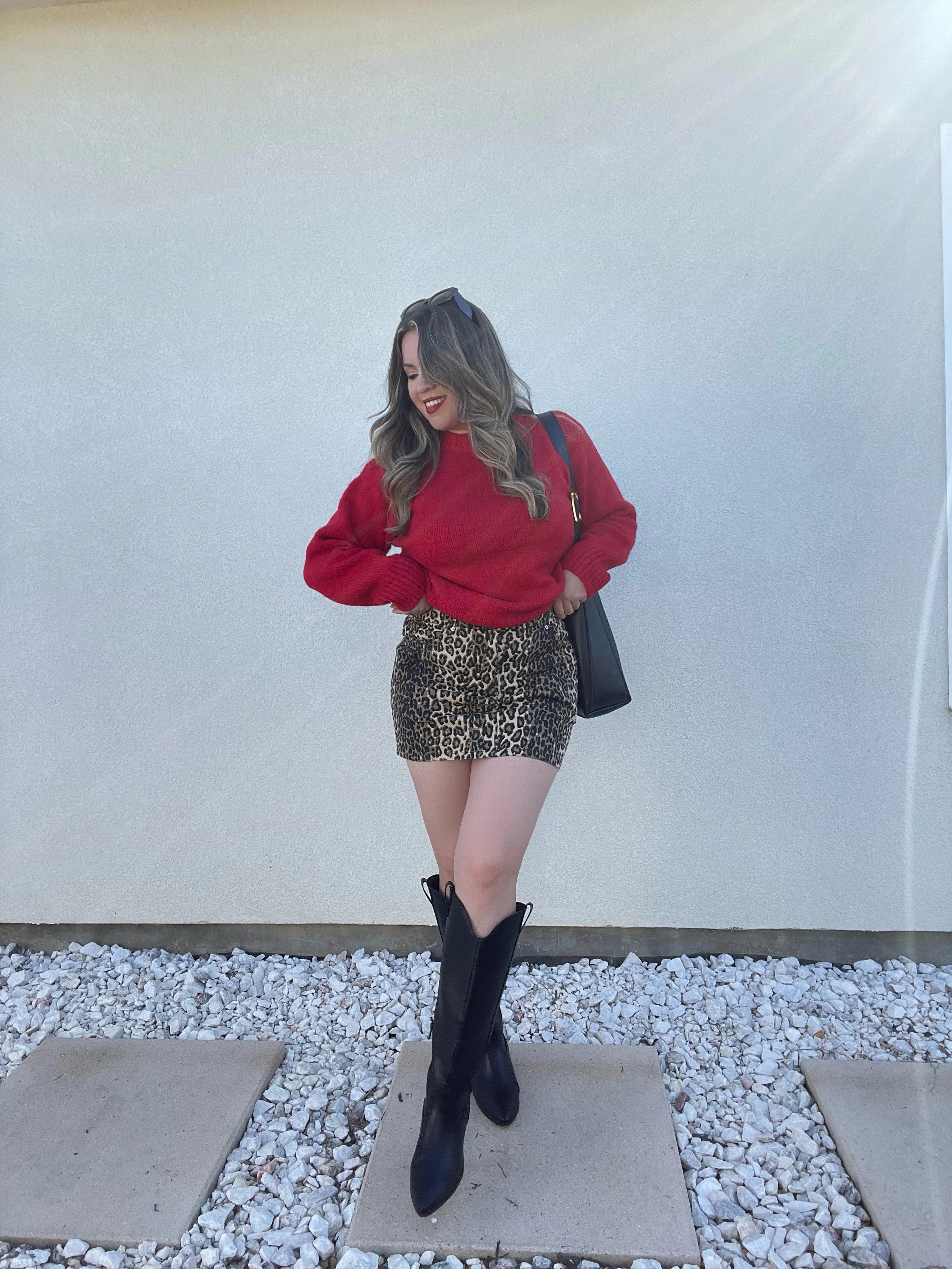 Leopard - Mini Skirt