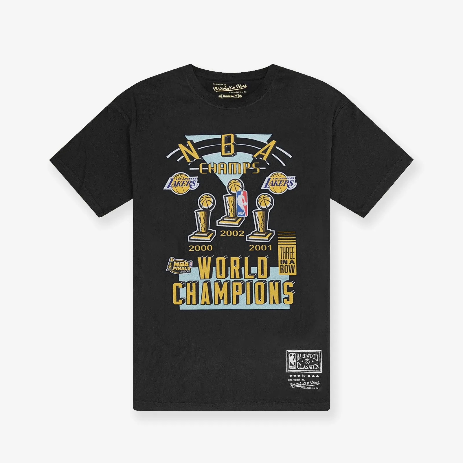 Los Angeles Lakers World Champion Tee - Faded Black