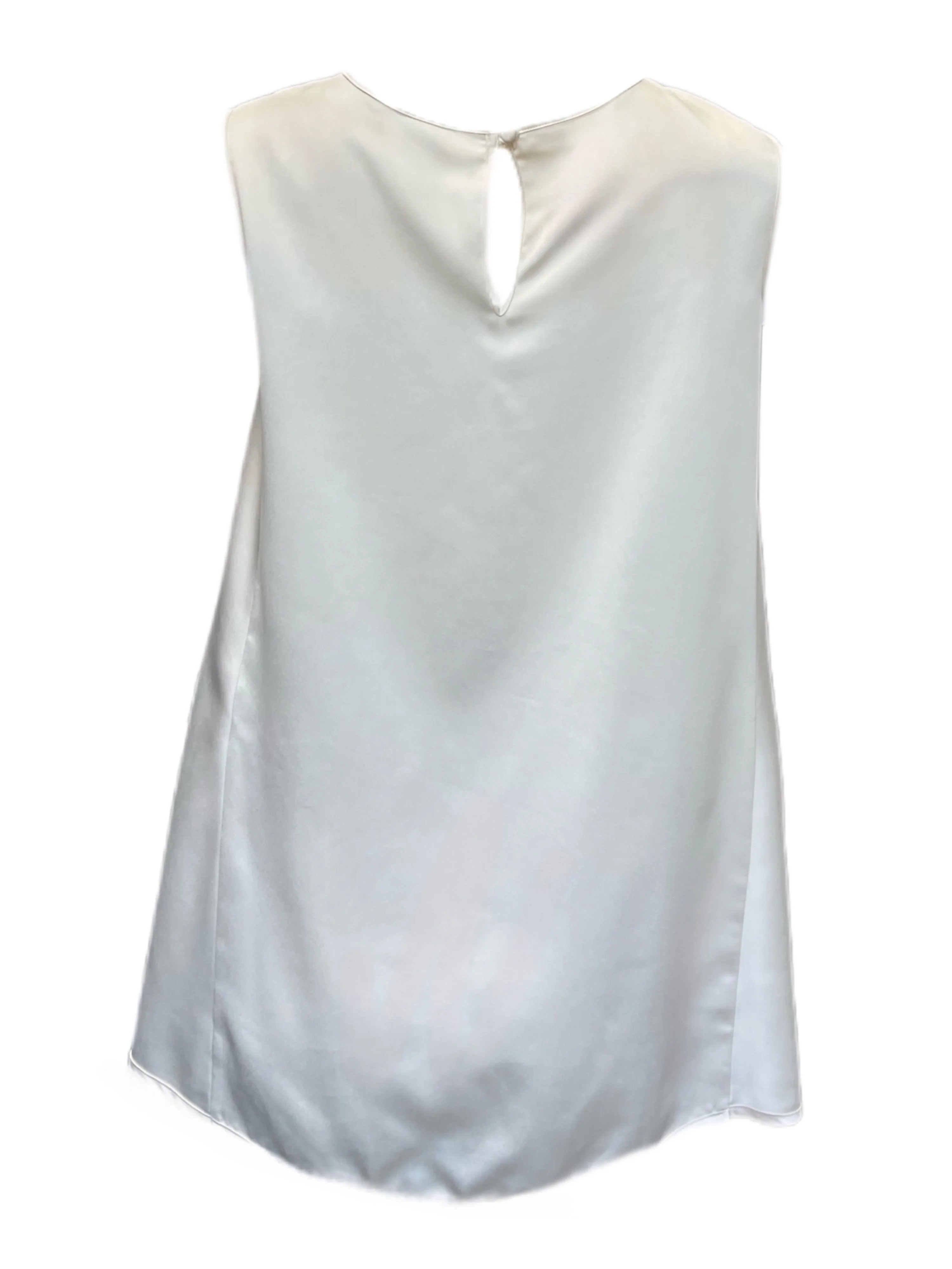 Max Mara Women's Ivory Tela Sleeveless Tank Top Size XS NWT