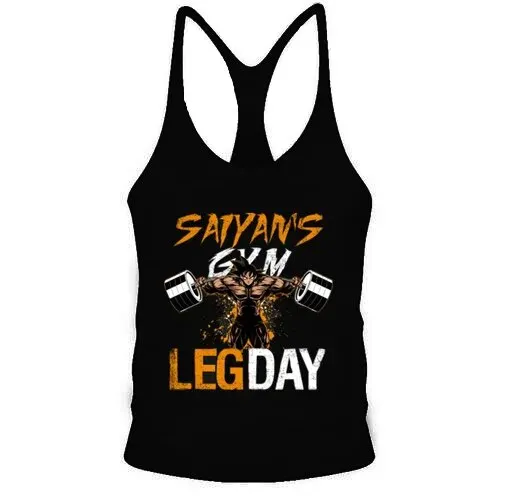 Men Tank Tops Vegeta Print Men  Tank Top Fitness Sleeveless Tank Tops Shirt Bodybuilding Workout Men Vest Tops