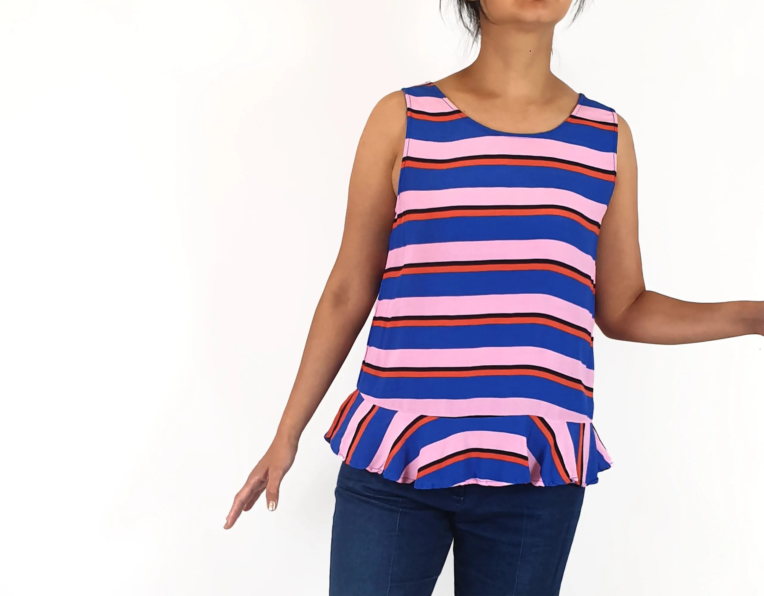 Mister Zimi striped top size 10