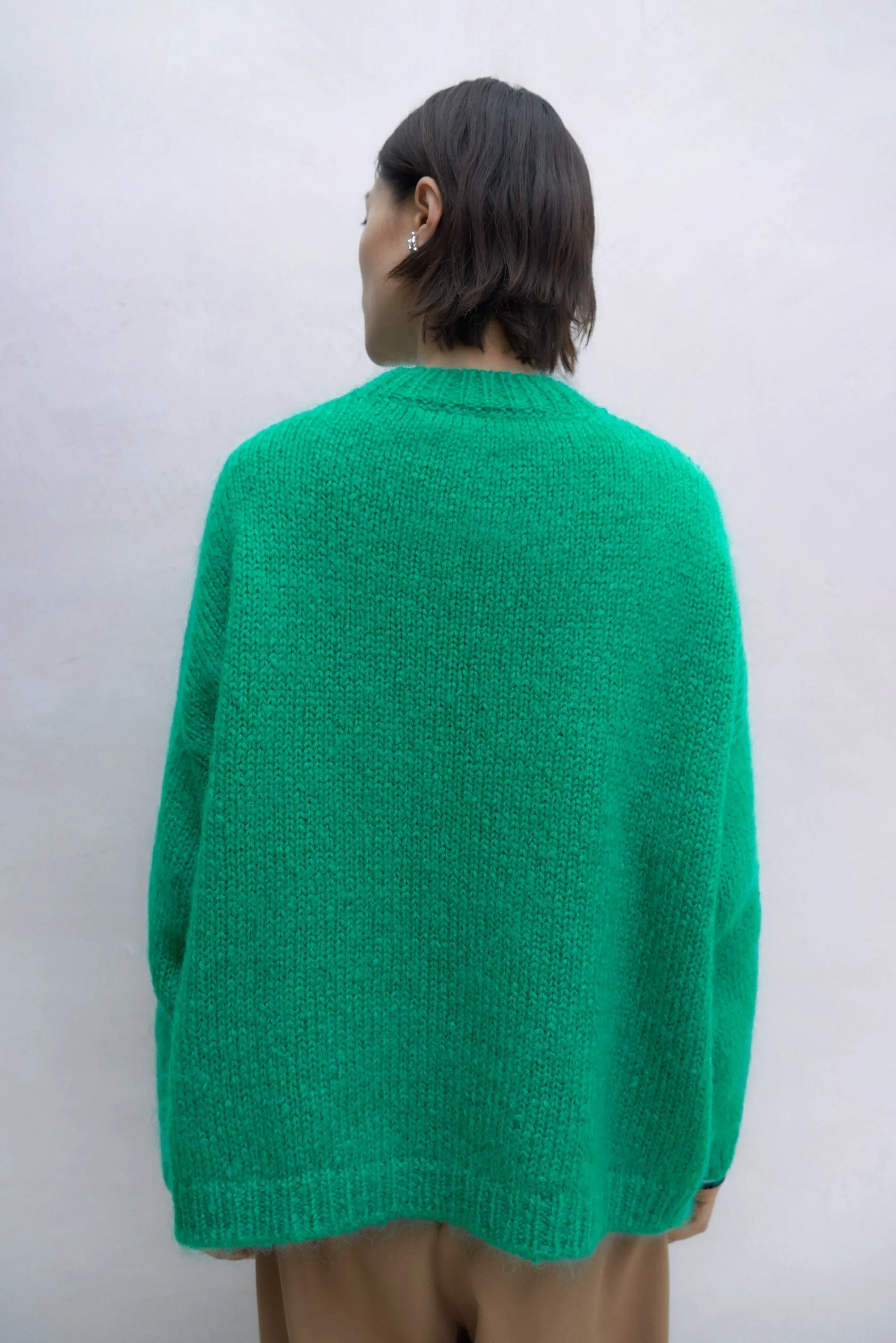 Mohair Sweater, Green