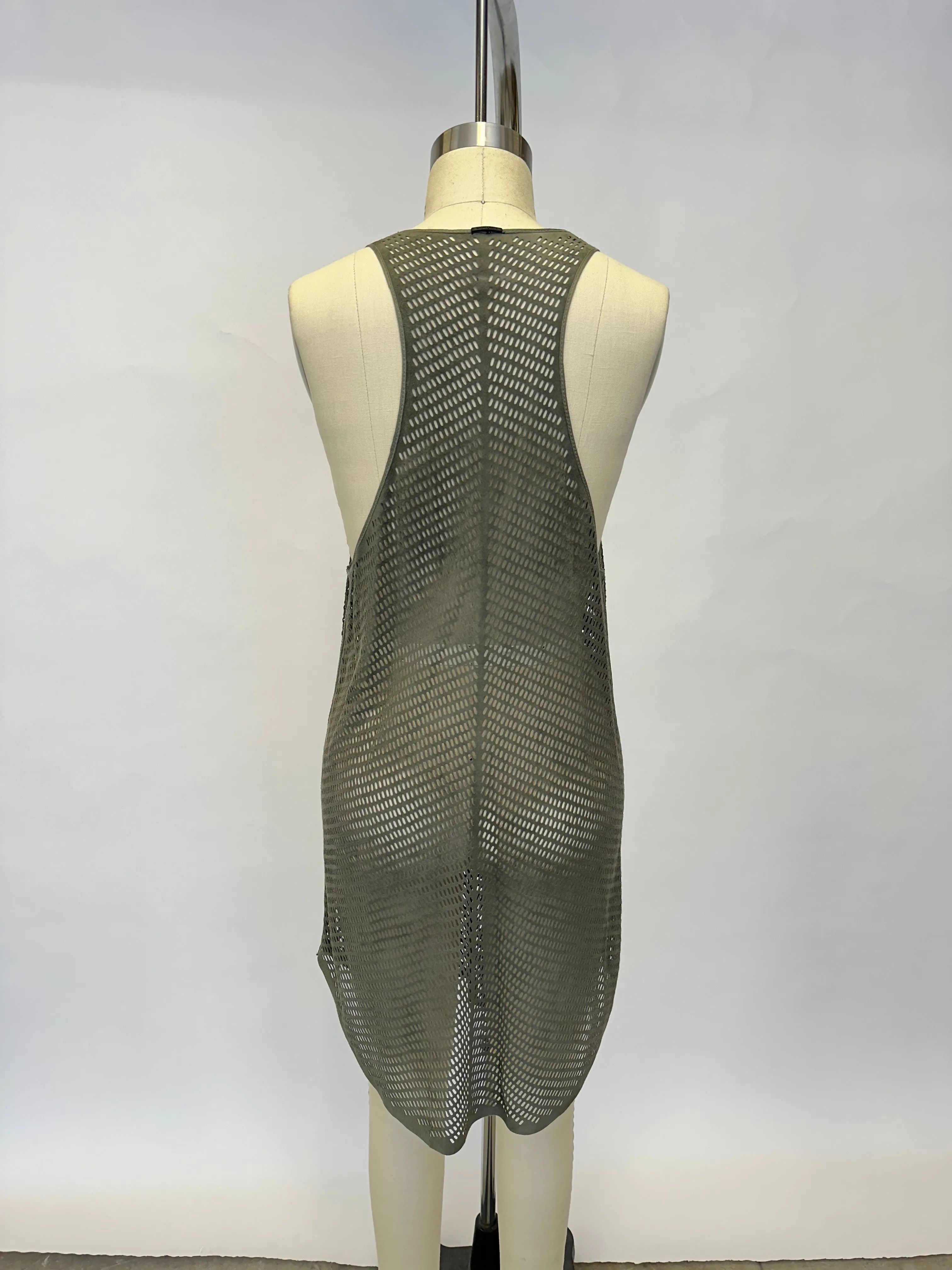 Monarc 1 Lamb Leather Slit Top