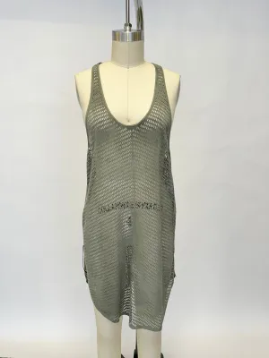 Monarc 1 Lamb Leather Slit Top
