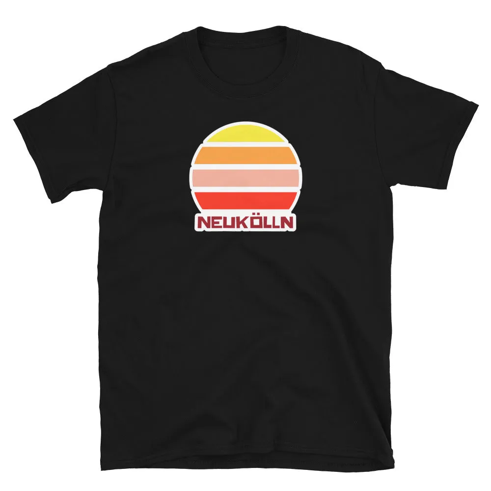 Neukölln Berlin Vintage Sunset Graphic T-Shirt, LGBT