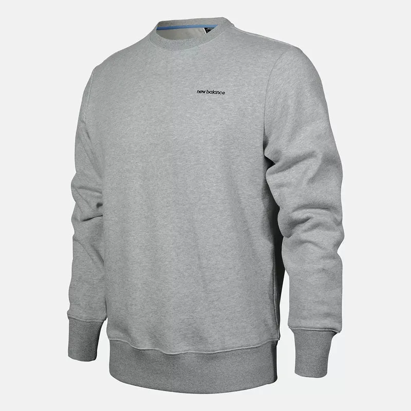 New Balance Mens Volume Fleece Core Crew