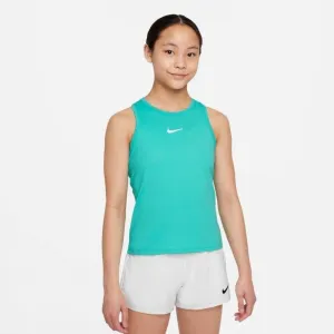 Nike Girls' Dri-FIT Victory Tank (Washed Teal/White)
