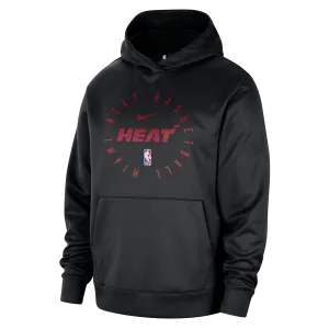 Nike Miami HEAT 2024-25 On-Court Pullover Hoodie