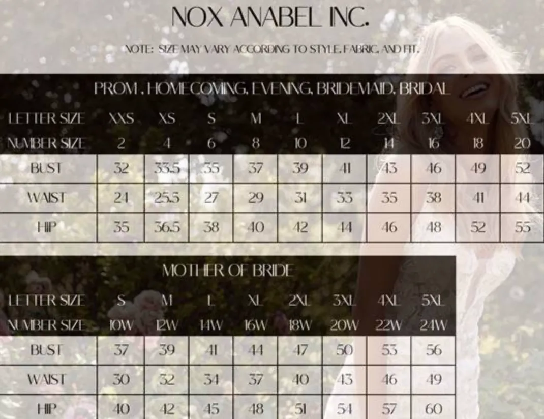 Nox Anabel Evening Gown R1268