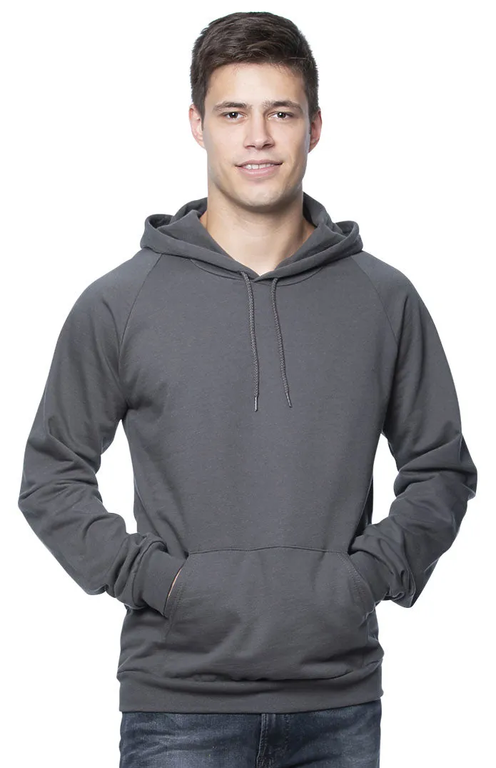 ORGANIC COTTON PULLOVER HOODIE - GO AHEAD TREAD - OLD SCHOOL (Made in the USA)