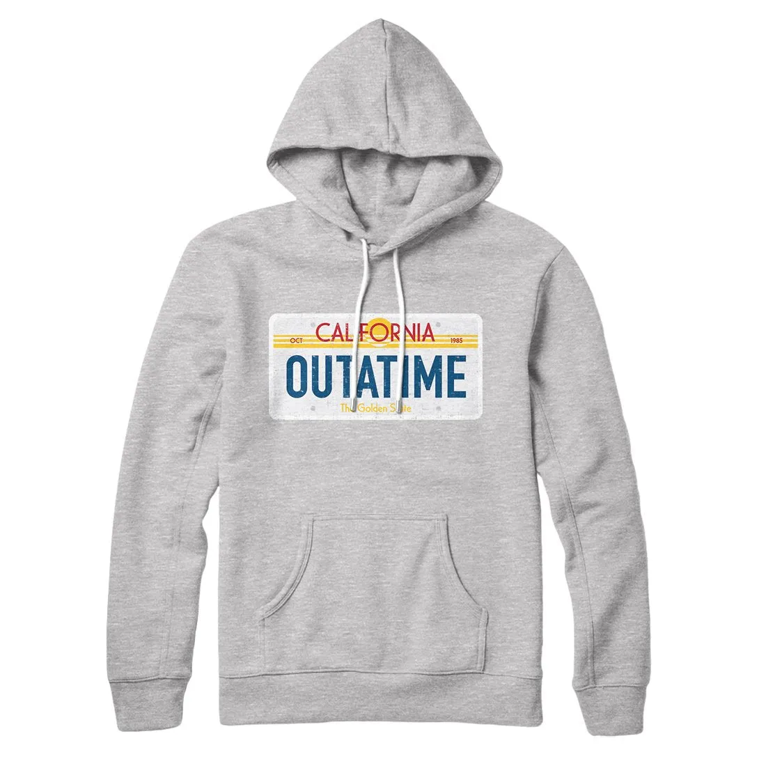 Outatime License Plate Hoodie