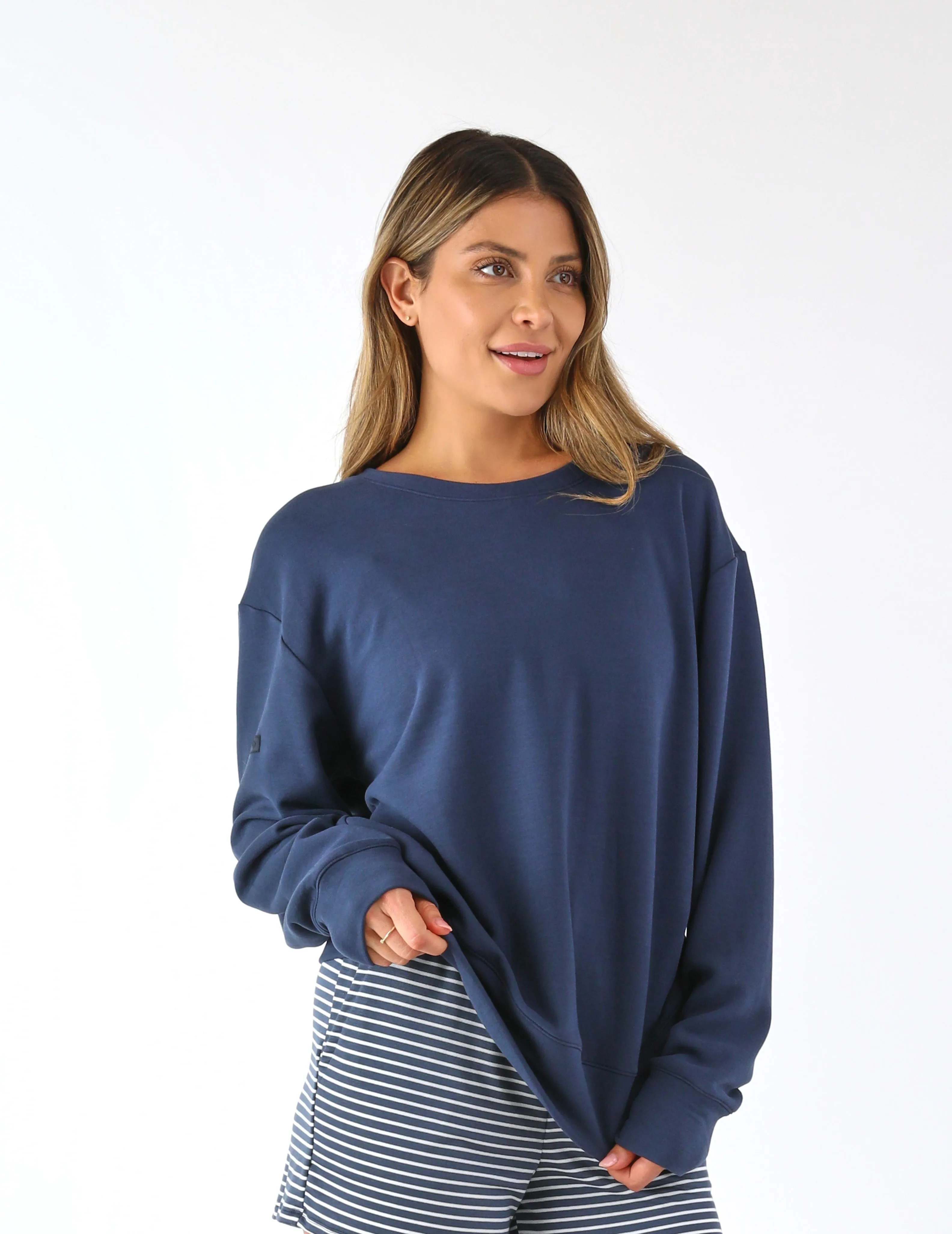 Oversized Crew: Navy