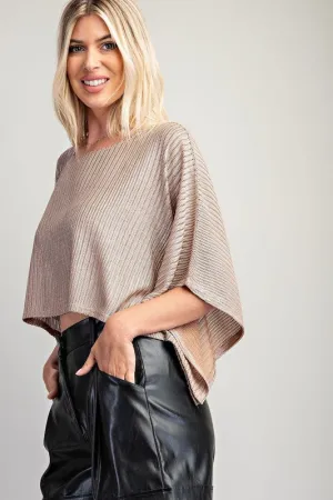 Oversized Knit Top