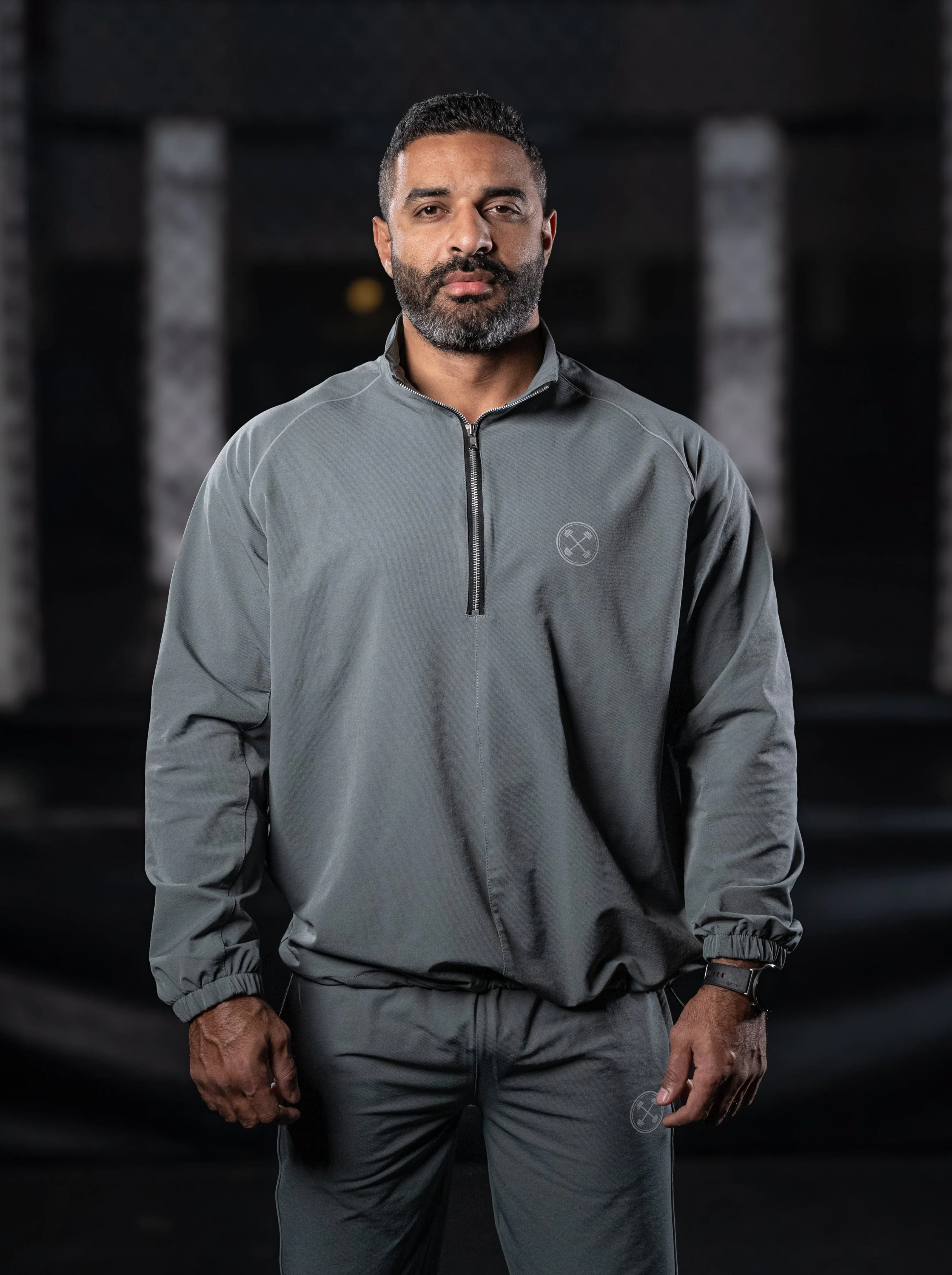Oversized ULTRA-FLEX Quarter Zip Jacket [Reflective]