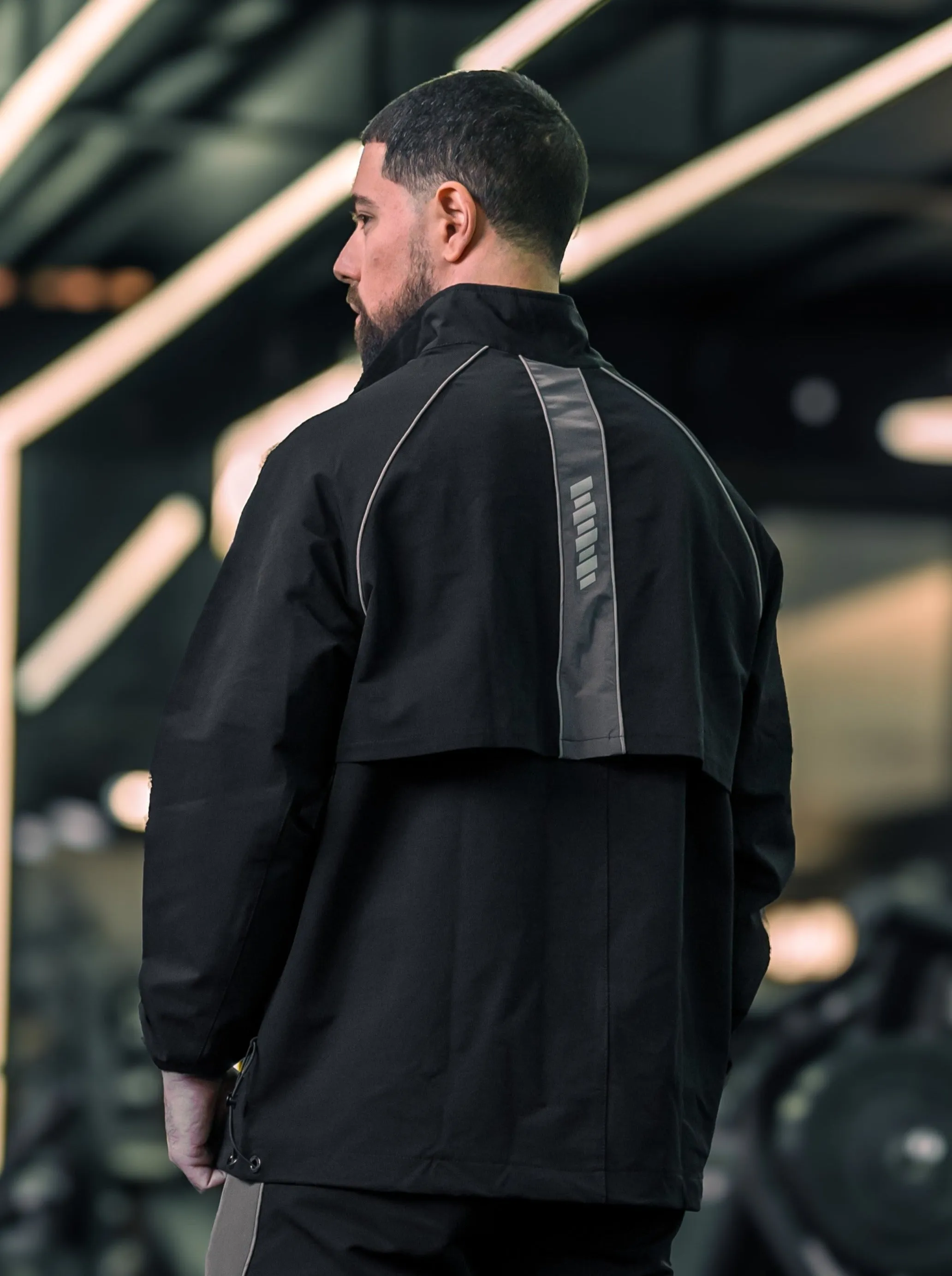 Oversized ULTRA-FLEX Quarter Zip Jacket [Reflective]
