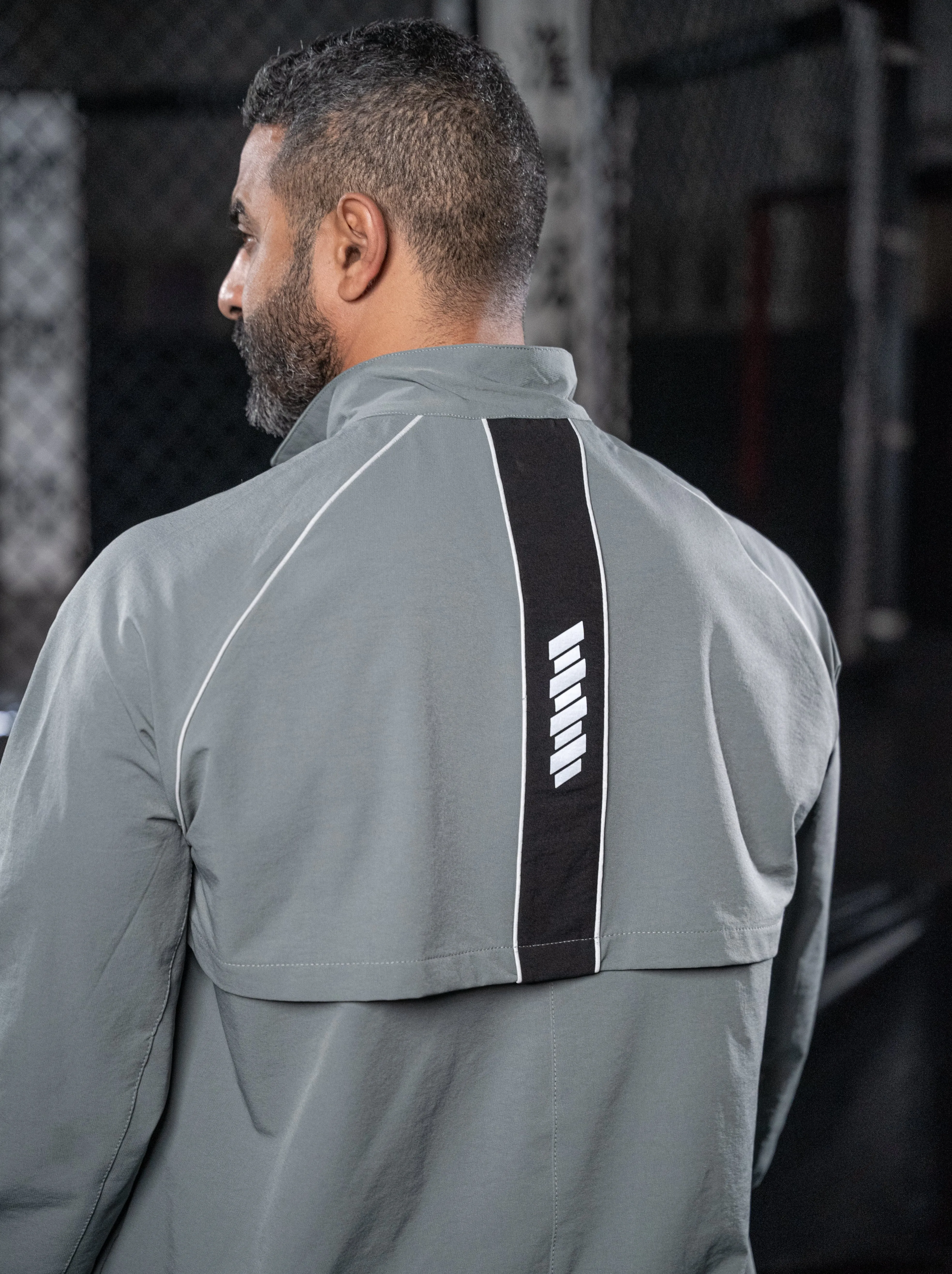 Oversized ULTRA-FLEX Quarter Zip Jacket [Reflective]
