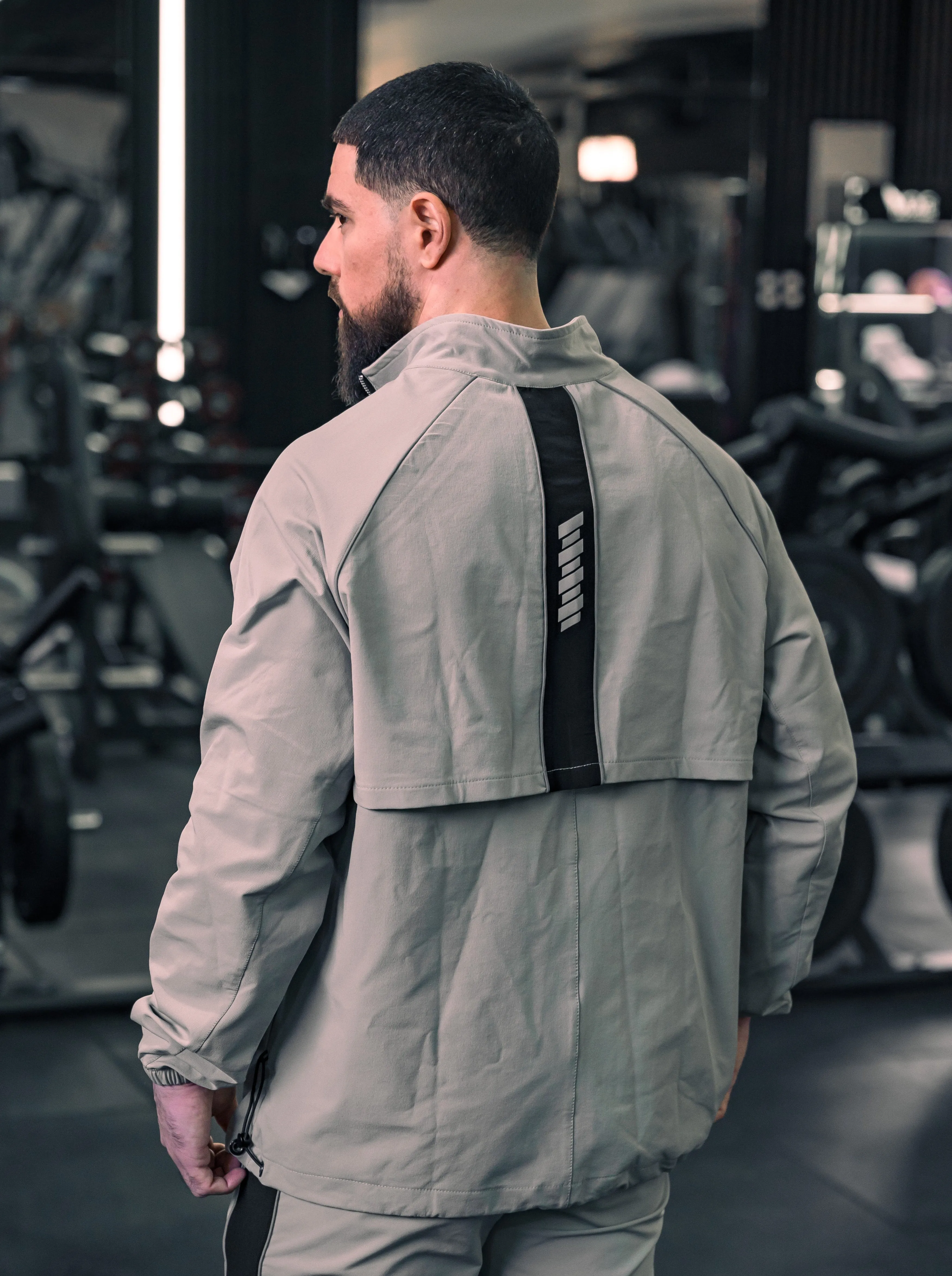 Oversized ULTRA-FLEX Quarter Zip Jacket [Reflective]