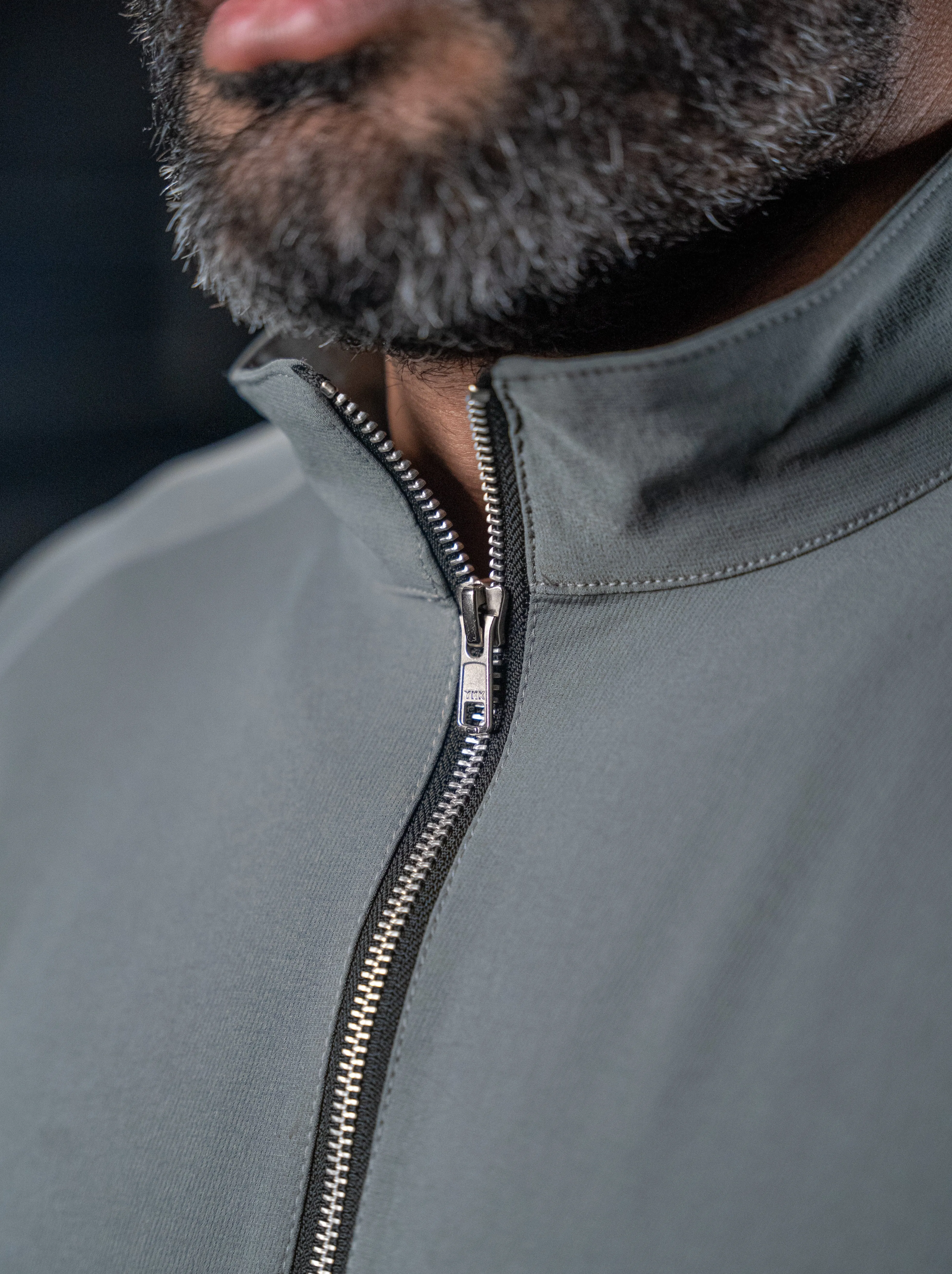 Oversized ULTRA-FLEX Quarter Zip Jacket [Reflective]