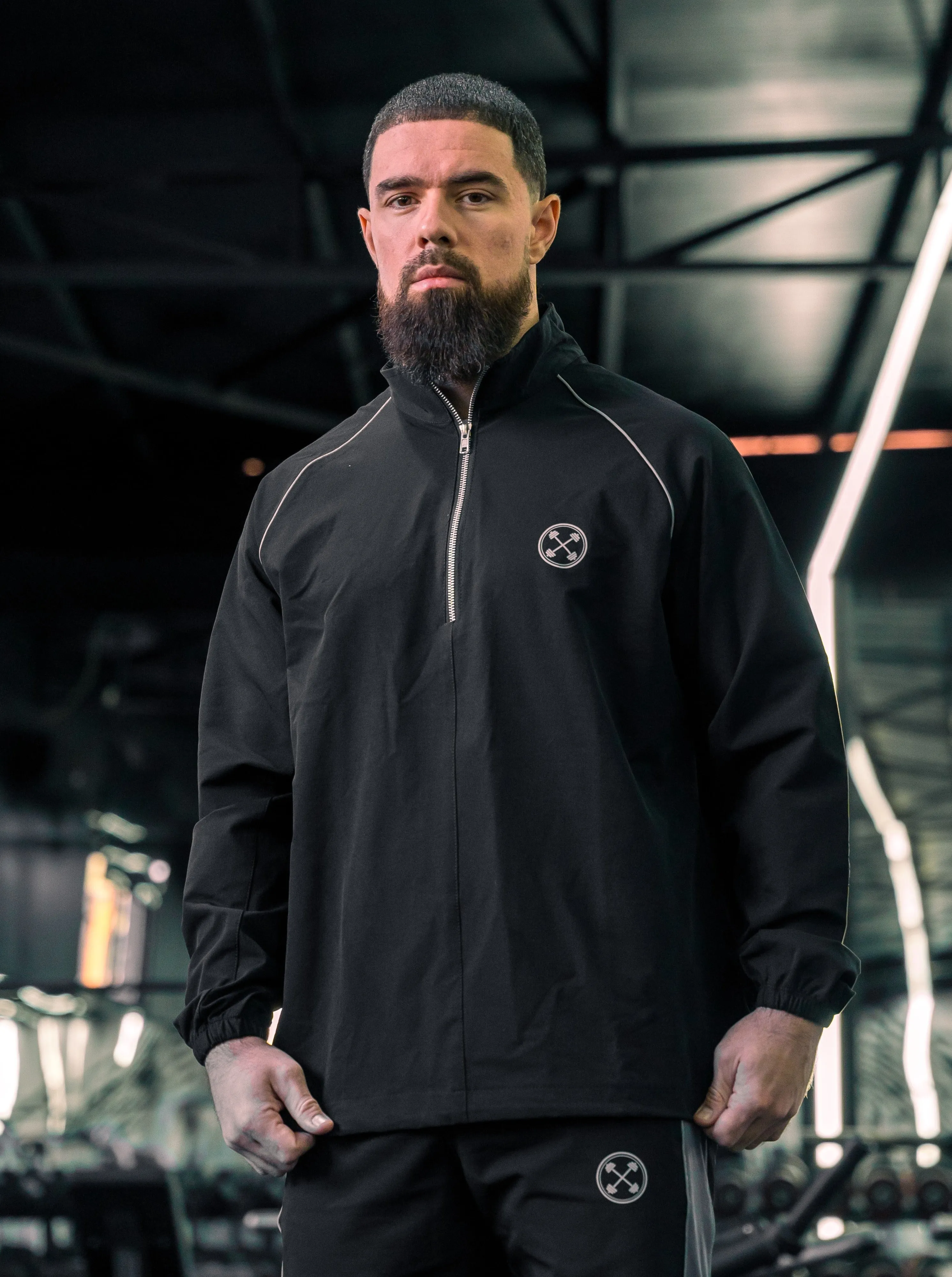 Oversized ULTRA-FLEX Quarter Zip Jacket [Reflective]