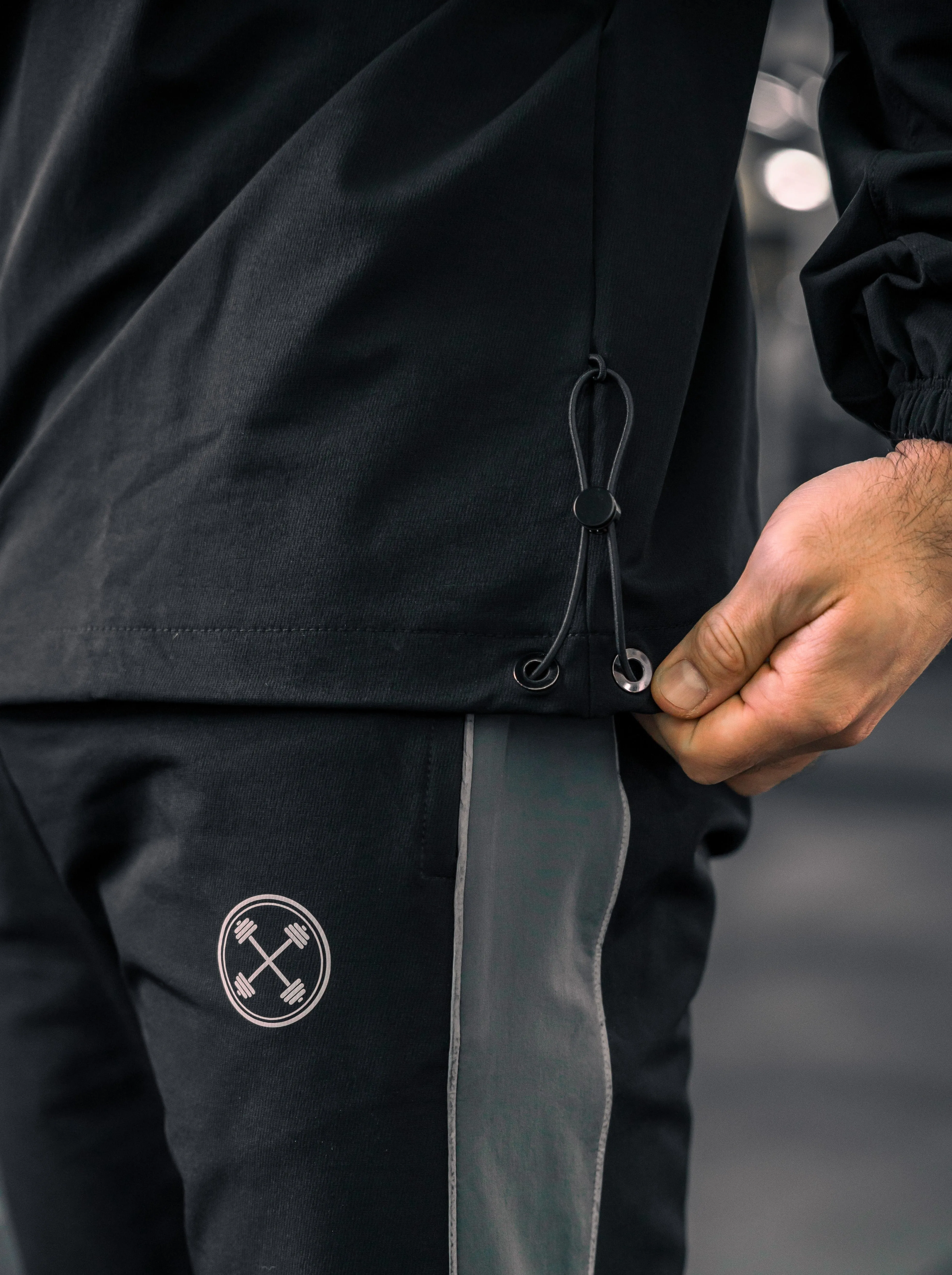 Oversized ULTRA-FLEX Quarter Zip Jacket [Reflective]