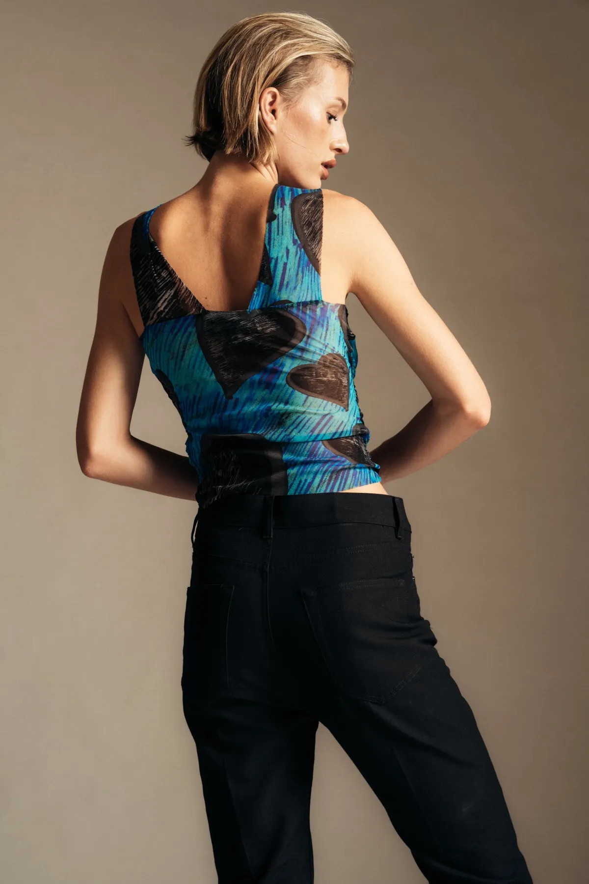 PAULA CANOVAS DEL VAS | DIAMOND MESH TOP